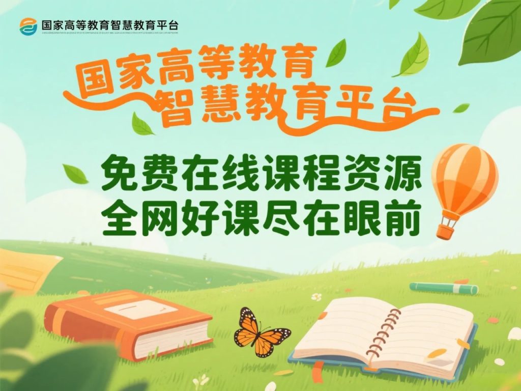 国家高等教育智慧教育平台｜免费在线课程资源 ｜ 全网好课尽在眼前