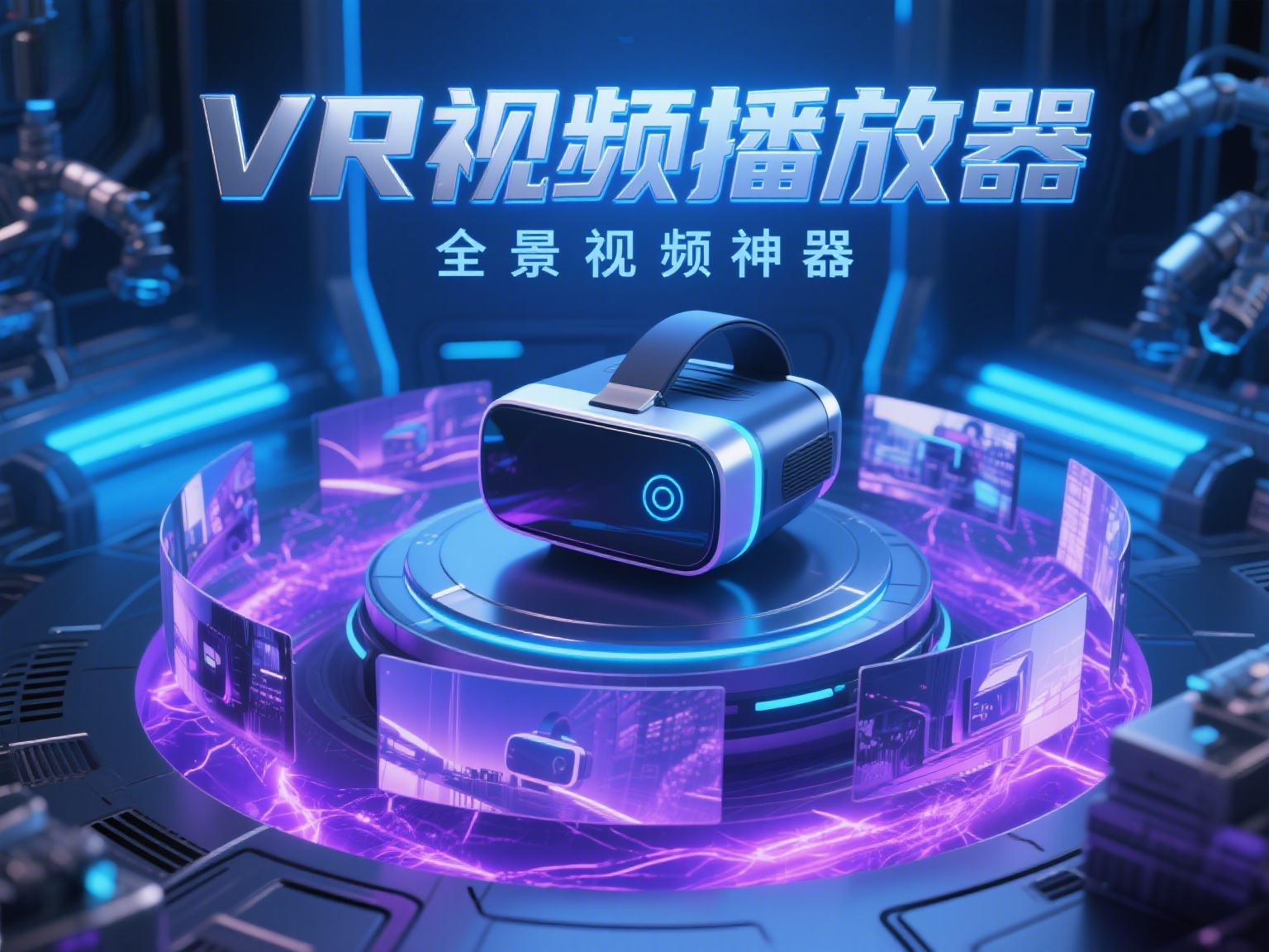 VR视频播放器 - 支持VR眼镜观看的全景视频神器