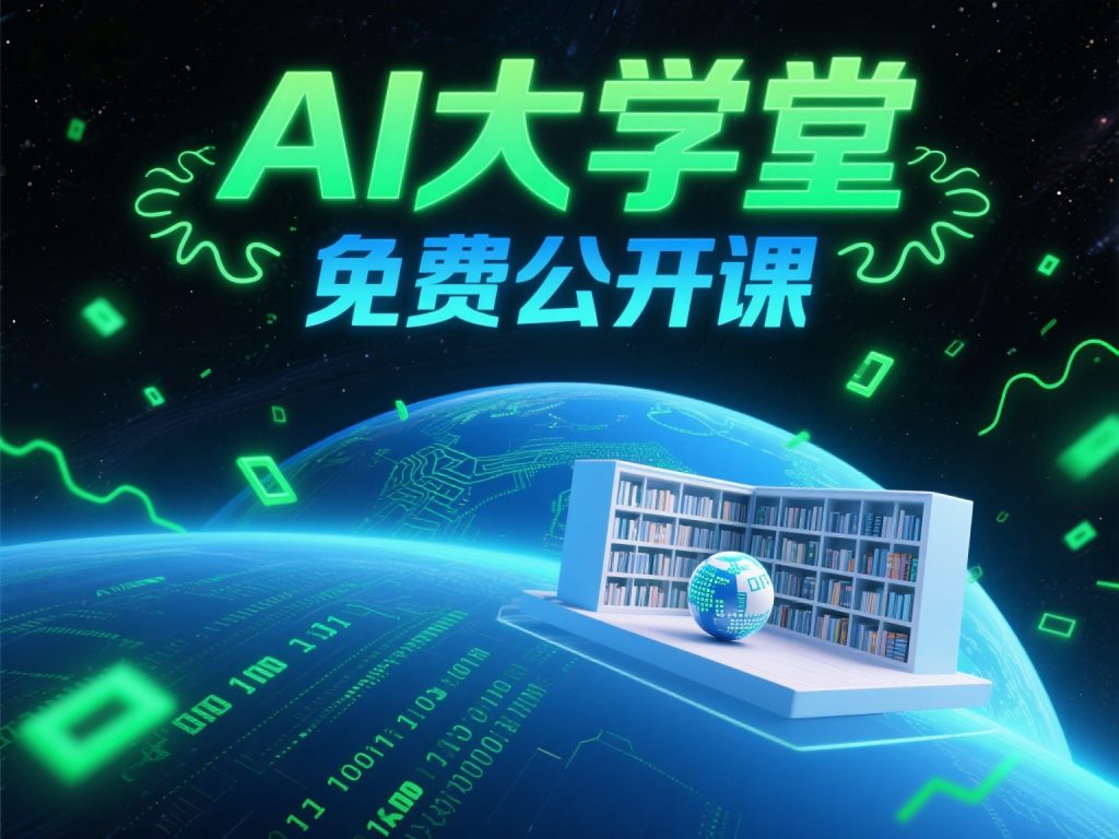 AI爱好者首选学习网站｜AI大学堂免费公开课