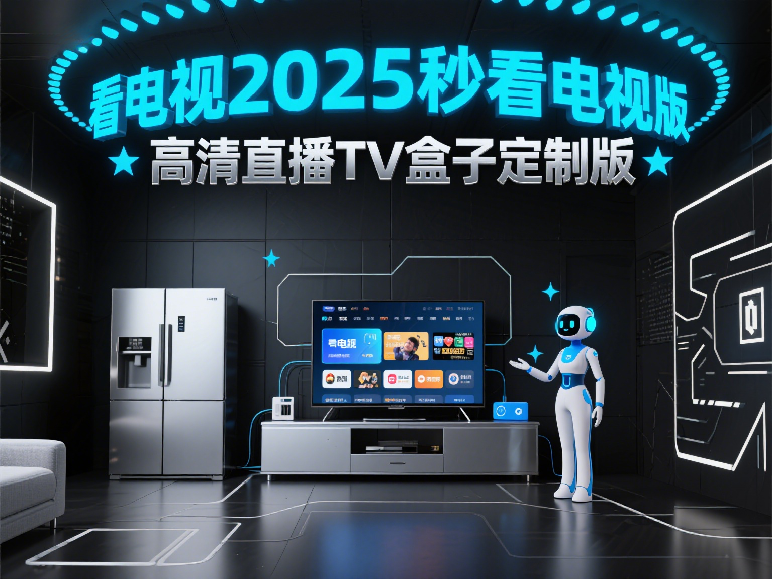 看电视2025秒看电视版｜高清直播TV盒子定制版