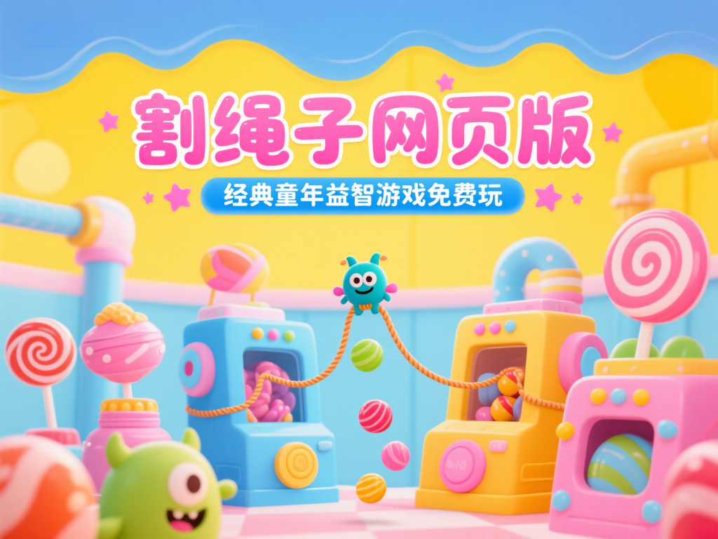 割绳子网页版｜经典童年益智游戏免费玩