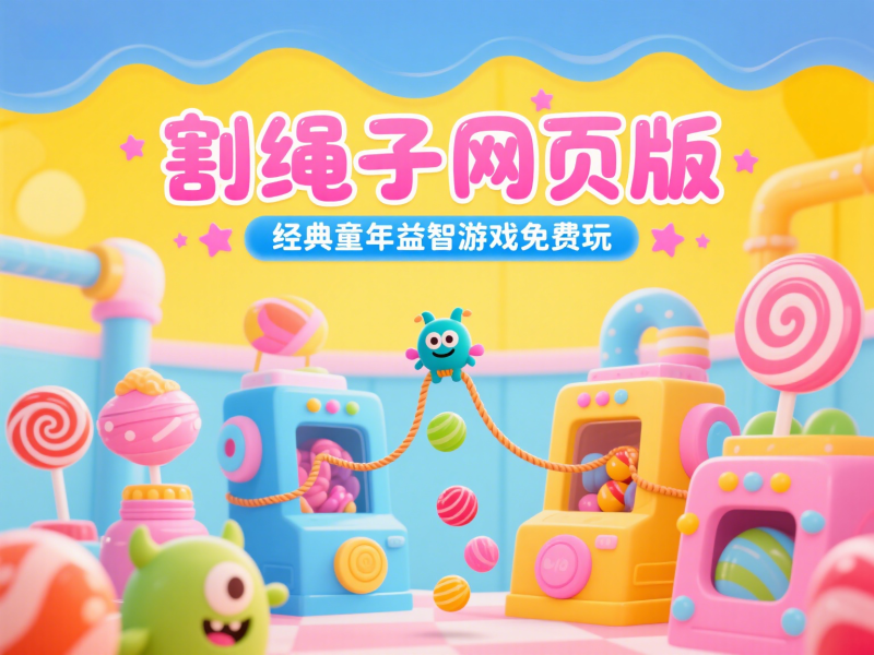 割绳子网页版｜经典童年益智游戏免费玩