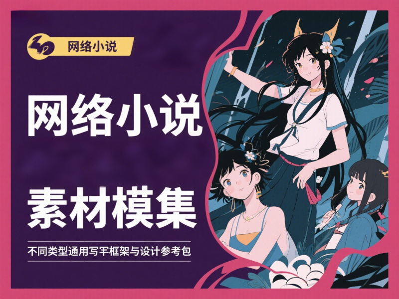 网络小说大纲模板+素材合集｜多类型通用写作框架与设定参考包
