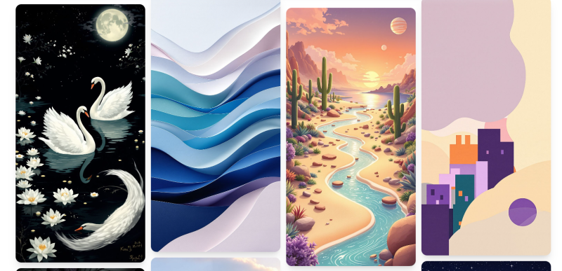 wallpaper.fm AI 壁纸网站 附带 Prompt 提示词!柯柯DB-技术分享-资源下载平台-免费黑科技软件柯柯DB