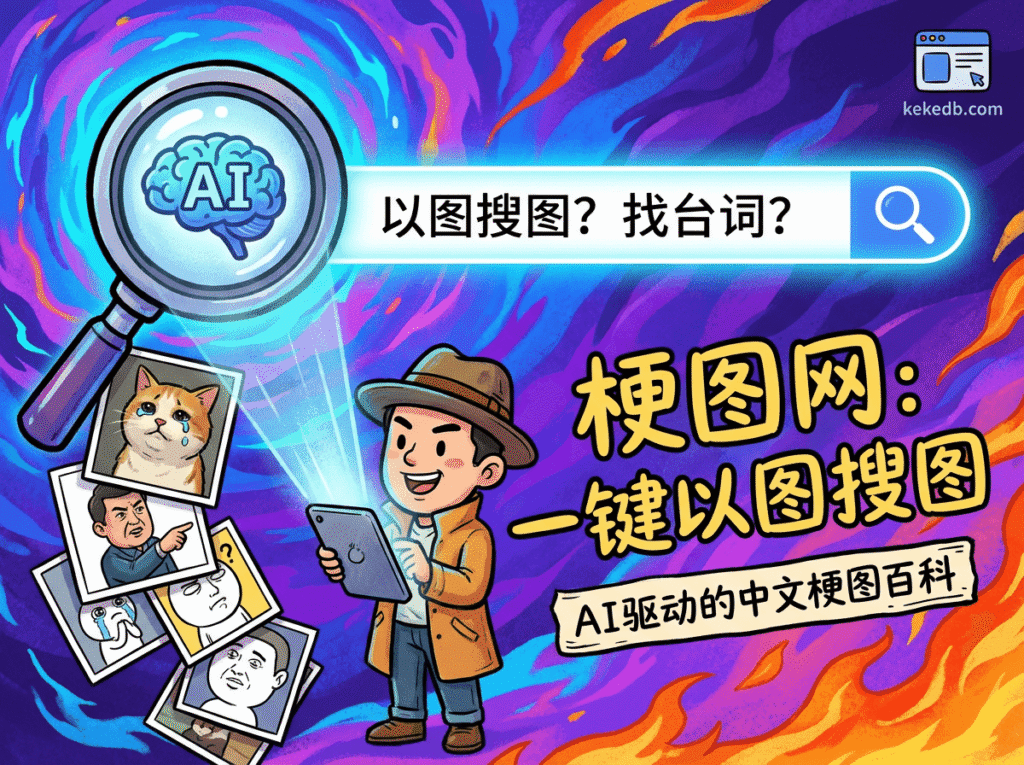 图片[1]柯柯DB-技术分享-资源下载平台-免费黑科技软件梗图网：基于AI的中文梗图搜索引擎，一键以图搜图找台词 - 柯柯DB - 免费黑科技软件 & 编程资源分享平台 | 安卓工具·绿色软件·开发教程柯柯DB-技术分享-资源下载平台-免费黑科技软件柯柯DB - 免费黑科技软件 & 编程资源分享平台 | 安卓工具·绿色软件·开发教程