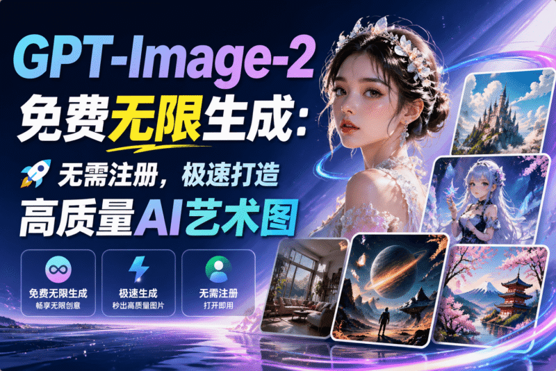 GPT-Image-2 免费无限生成：无需注册，极速打造高质量AI艺术图柯柯DB-技术分享-资源下载平台-免费黑科技软件柯柯DB - 免费黑科技软件 & 编程资源分享平台 | 安卓工具·绿色软件·开发教程