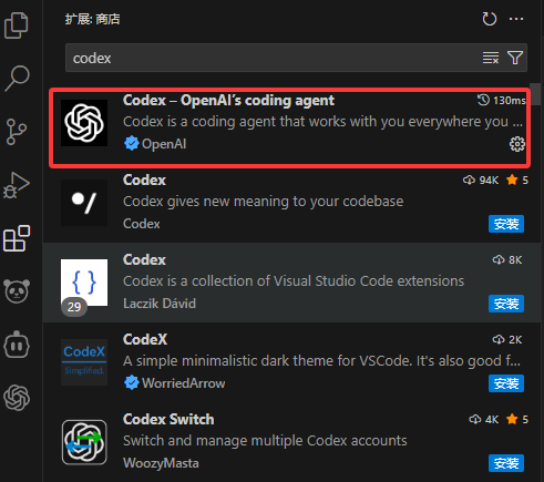 图片[1]柯柯DB-技术分享-资源下载平台-免费黑科技软件VS Code 如何接入 Codex 中转站 API？详细配置与使用指南 - 柯柯DB - 免费黑科技软件 & 编程资源分享平台 | 安卓工具·绿色软件·开发教程柯柯DB-技术分享-资源下载平台-免费黑科技软件柯柯DB - 免费黑科技软件 & 编程资源分享平台 | 安卓工具·绿色软件·开发教程