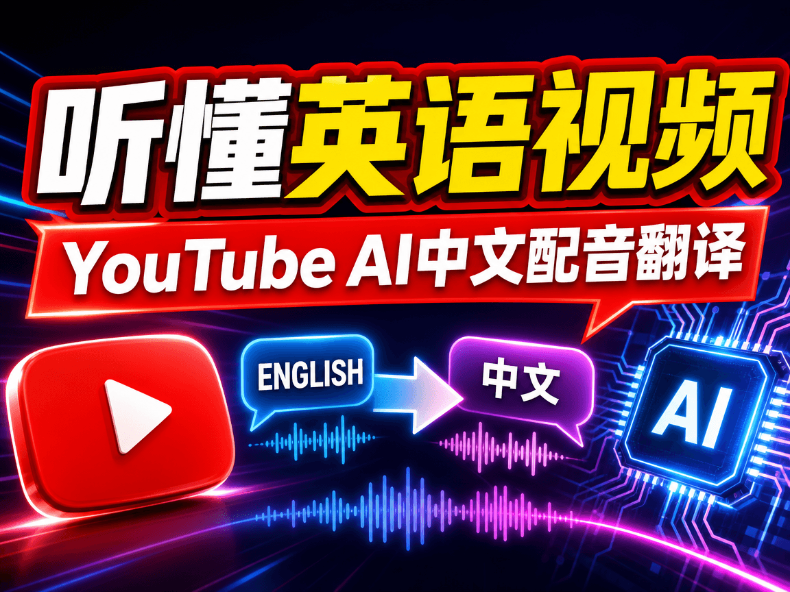 图片[1]柯柯DB-技术分享-资源下载平台-免费黑科技软件YouTube看视频听不懂？AutoDub扩展提供AI实时中文配音与翻译 - 柯柯DB - 免费黑科技软件 & 编程资源分享平台 | 安卓工具·绿色软件·开发教程柯柯DB-技术分享-资源下载平台-免费黑科技软件柯柯DB - 免费黑科技软件 & 编程资源分享平台 | 安卓工具·绿色软件·开发教程