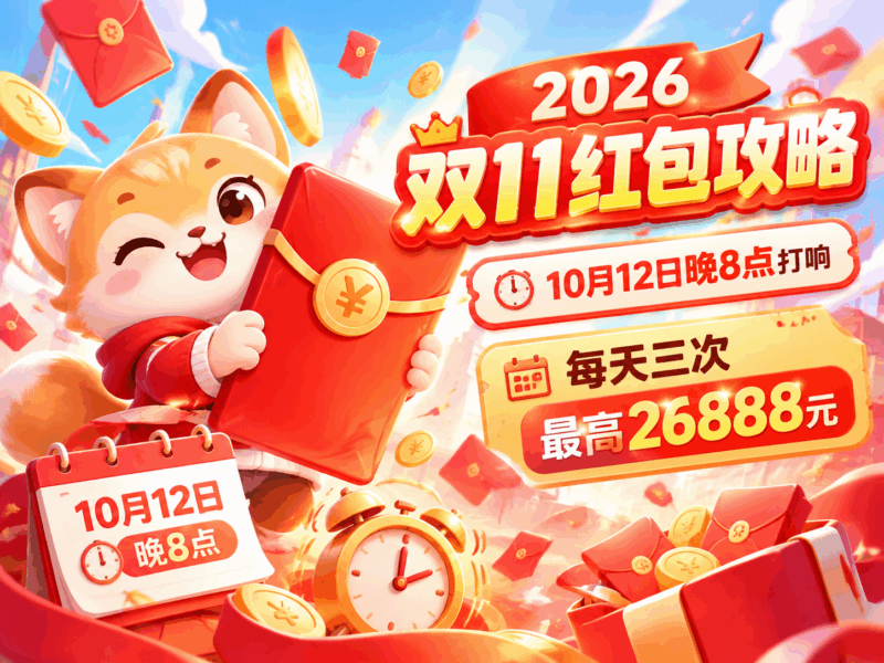 2026双11京东红包攻略_10月12日晚8点打响_每天三次最高26888元柯柯DB-技术分享-资源下载平台-免费黑科技软件柯柯DB - 免费黑科技软件 & 编程资源分享平台 | 安卓工具·绿色软件·开发教程